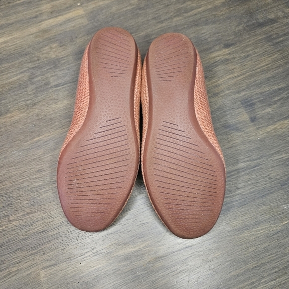 Allbirds Tree Breezers Slip On Ballet Flats Size 5.5 Lightweight Sunkissed Red - Picture 4 of 6